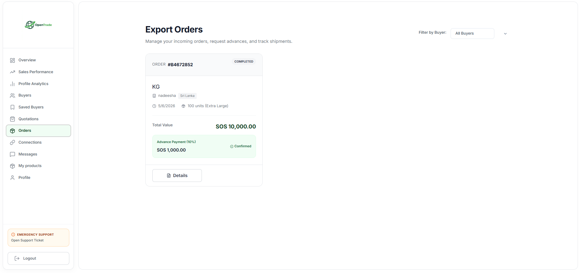 Order Management